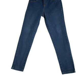 Uniqlo Women's Straight Leg Jeans in Deep Blue